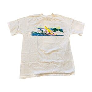 Crazy Shirt Men's XL West Maui Yacht‎ Club Lahaina Hawaii Surf 90s 80s Vintage